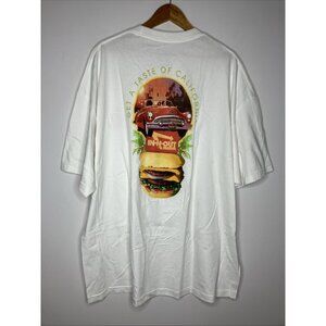 In-N-Out Burger Taste Of California Men's White 3XL T-Shirt